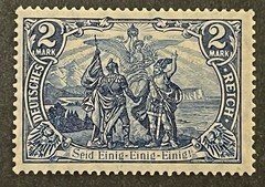 Travelstamps: 1920 Germany Germania Stamps Mi95 Deutsches Reich Mint MOGH