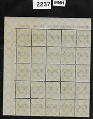 MNH stamp block Overprint 800K over PF10 Scott #262 German Republic 1923 #2237