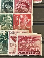 GERMANY – DEUTSCHES REICH – WWII – Collection of MNH Stamps