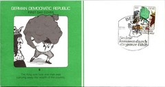 Germany FDC 1977 German Democratic Republic / Green – Berlin – J26299