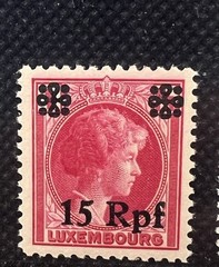 German ww2 occupation 1940 Luxembourg 16 X Stamps Briefmarken