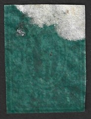 Germany HAMBURG Boten W. Krantz 1863 1/2pf local post stamp imperf #6