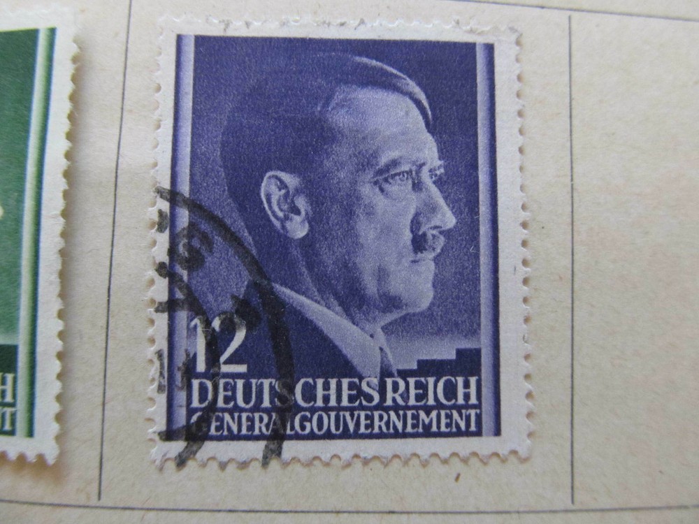 Deutsche Post Osten Germany Poland Occupation 1941 12gr fine used A11P9F155