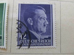 Deutsche Post Osten Germany Poland Occupation 1941 12gr fine used A11P9F155