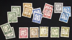 GERMANY 1955-1964 Deutsche BundesPost Stamps Postage Collection Lot Used Mint MH