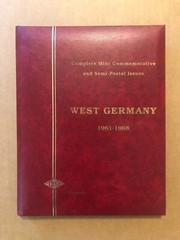 COMPLETE MINT COMMEMORATIVE AND SEMI-POSTAL ISSUES WEST GERMANY 1961-1968 SCARCE