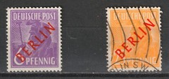 Germany: Berlin Lot 11: (Stamp details below) Scott 2024 Catalog Value $41.00