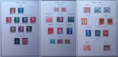 Germany Berlin 1948-1990 Postage Stamp Collection in Album Used Mint LH