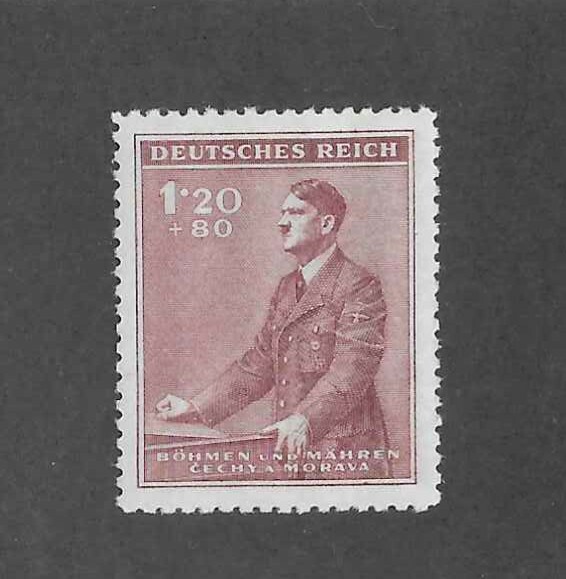MNH stamp Scott #B11 / Adolf Hitler 1942 Birthday WWII Third Reich Occupation