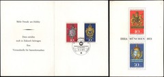 Germany #B500-B501 Used in presentation folder