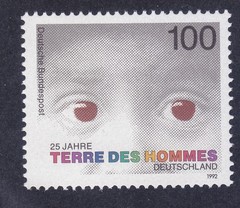 Germany 1697 MNH 1992 Terre Des Hommes Child Welfare Organization 25th Anniv.