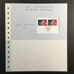 GERMAN POST ART-EDITION 2013/16 RICHARD WAGNER MUSIC COMPOSER OPERA