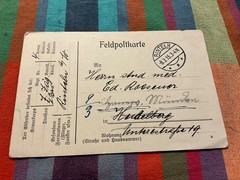 Germany WW1 PC from Soldier. No.11