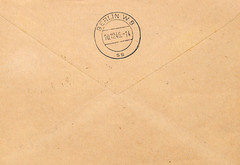 GERMANY Allied Occ *FUNF REICHSMARK* MINI-SHEET Used Cover 1946 Reg Berlin WF375