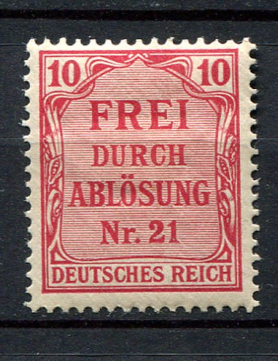 German Reich : Michel # D 4 – Official stamp from 1903 – mint