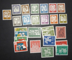 GERMANY 1961 COMMEMORATIVE SEMI-POSTAL STAMP YEAR SET/LOT OF 26 STAMPS MH