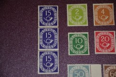 ALEMANIA freimarken POSTHORN COMPLET MNH -136 -70 USED- MNH