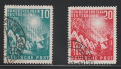 Germany 1949 Sc # 665-66 Used