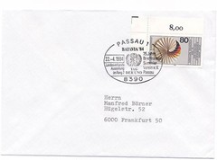 Germany 1984 Event Cover Passau for Batavia ’84 Day of UN #1402 UN Stamp
