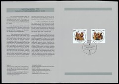 GERMANY FOLDER 1993/47 WEIHNACHTEN CHRISTMAS NOEL NAVIDAD