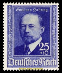 EBS Germany 1940 – von Behring – Nobel Prize Medicine – Michel 760-761 – MH*