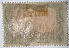 Travelstamps: Germany Morocco OP Stamps 6 per. 25cts on 5m Mint OG H Wmk
