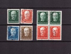 Germany – 1927 Pres. Paul von Hildenburg block of 4 Sc# B19-B22 – (24-03-38)