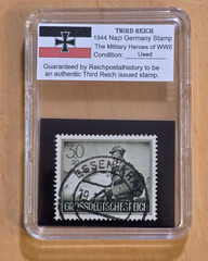 WW2 WWII Third Reich Nazi Germany Military War heroes battle Stamps complete set