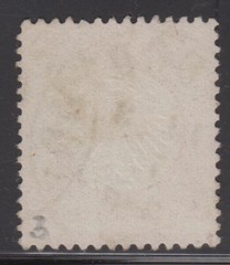 GERMANY EMPIRE 1872 EAGLE 1/2g ORANGE, GOOD USED, SG3