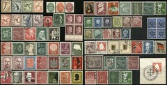 Germany Postage Deutsche BundesPost Reich Stamp Collection Used Mint LH