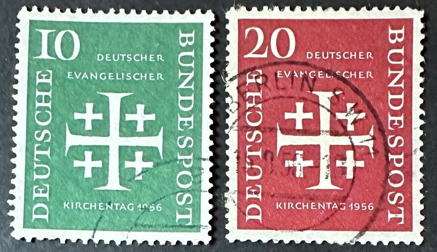 GERMANY 744 – 745 Lovely Used Set