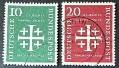 GERMANY 744 – 745 Lovely Used Set