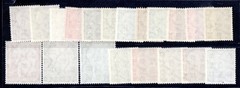GERMANY 1954-1960 SCOTT #702-721 COMPLETE SET MINT NEVER HINGED VERY FINE