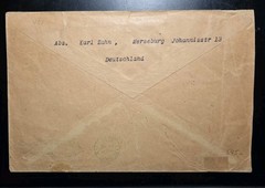 1930 LZ-127 Graf Zepplein South America Flight Germany Stamps #C38 & #C39 Cover