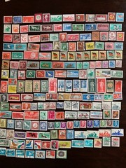 Germany DDR Stamp Lot – 187 Different – 1958-1962 – Used – Off Paper