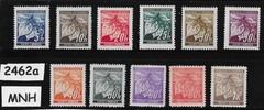 MNH Stamp set 1940s Third Reich occupation of BaM WWII Linden Leaves #2462a