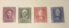 GERMANY 1949 WELFARE SEMI-POSTAL SET MICHEL#117-120 MNH Cv $128
