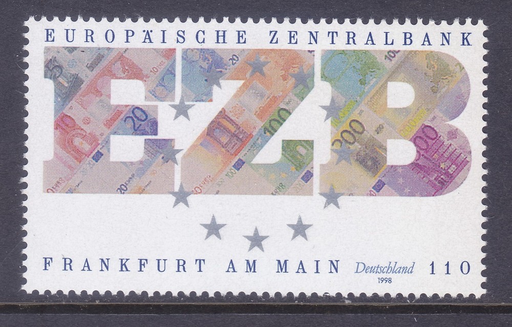 Germany 2009 MNH 1998 Founding European Central Bank Frankfurt am Main Issue