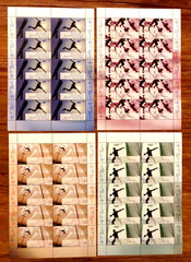 10 x MNH Sporthilfe Miniature Sheet Set 2727 – 2730 Germany 2009 Post Fresh