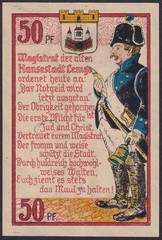 GERMANY (ITEM0181) NOTGELD with anti-SEMITIC NOTES (See Description)