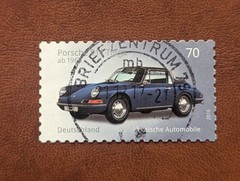 Germany. 2016. Used Stamps Depicting Classic Cars Porsche And Ford. 25JU