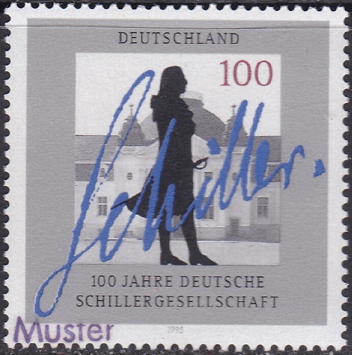 Specimen, Germany Sc1893 Schiller Society Centenary