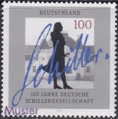 Specimen, Germany Sc1893 Schiller Society Centenary