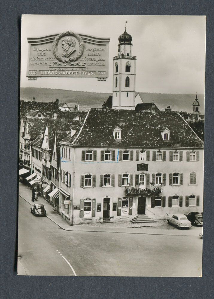 Germany – BRD : Older postal card from 1959 – Bad Mergentheim – used