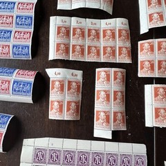 LARGE LOT OF MINT MNH POST WWII GERMANY STAMPS, PARTIAL SHEETS, BLOCKS, SINGLES