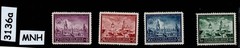 MNH stamp set NB15-NB18 Germany Occupied Lublin Poland WWII 1942 #3136a
