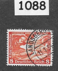 Used stamp Richard Wagner Die Walkure 1933 B53 Germany Opera #1088
