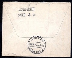 GERMANY 1897 FRANKFURT TYING SC. #47 & 48 (X3) TO BERLIN