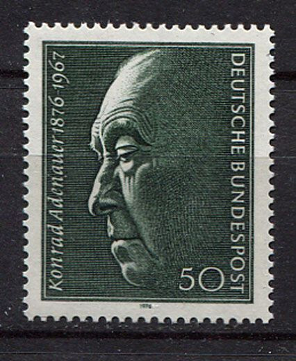Germany – BRD : Konrad Adenauer stamp from 1976 – mint NH