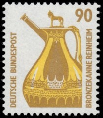 GERMANY 1529 – Historic Sites „Bronze Flagon, Reinheim“ (pc17464)